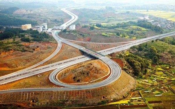 TGDG50KN型號(hào)格柵在廣西興六高速公路(興業(yè)至六景)